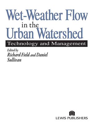 cover image of Wet-Weather Flow in the Urban Watershed